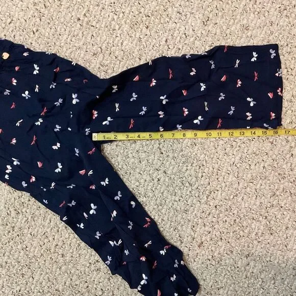 NWT Vince Camino Little Girls Wide Leg Jumpsuit Multi floral Size 6X - Picture 5 of 6